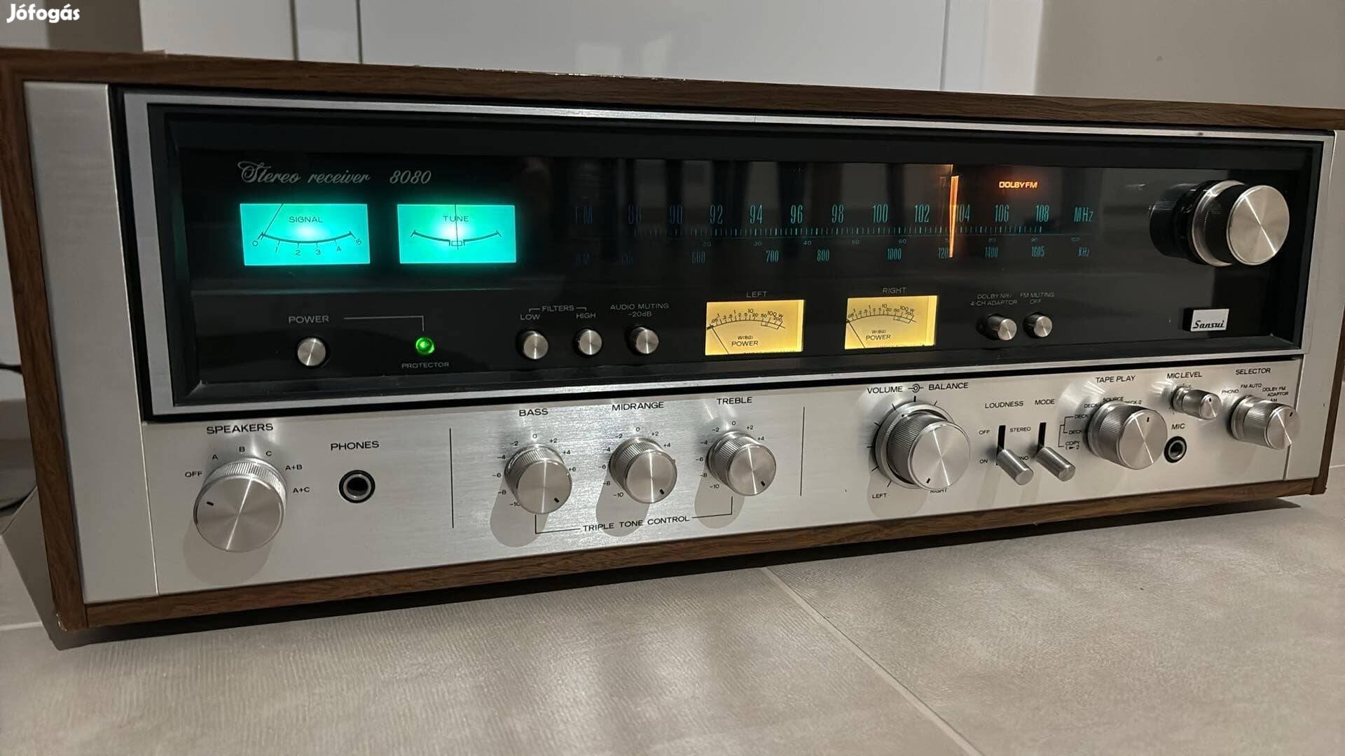 Sansui 8080 receiver hibátlan állapotban eladó !