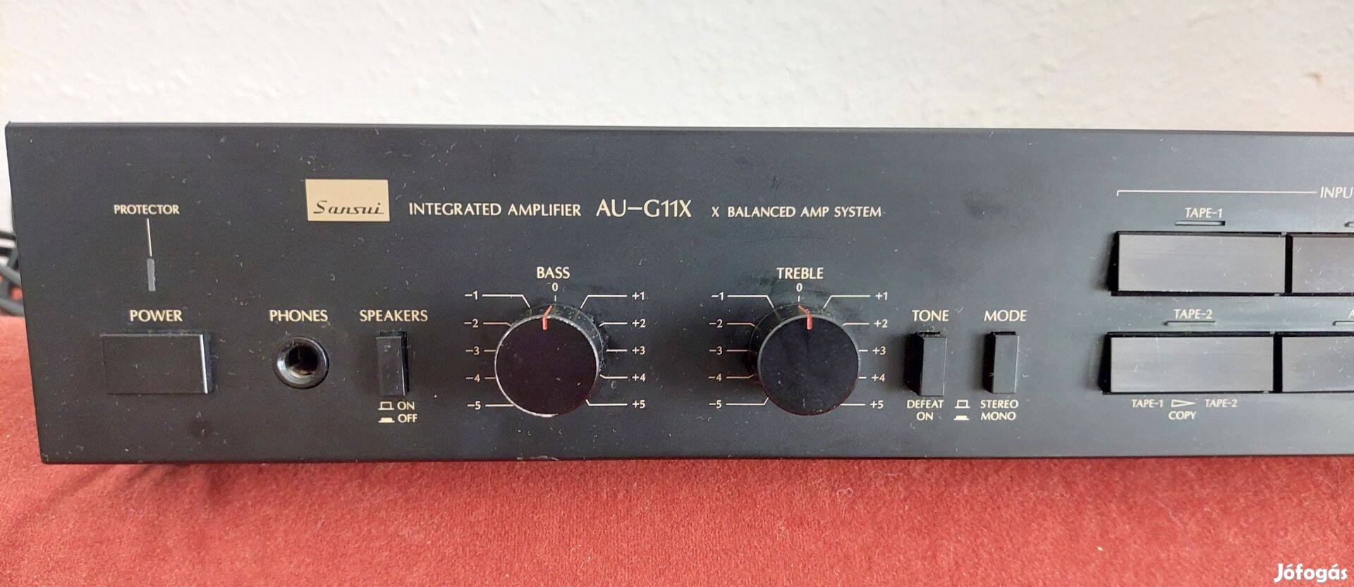 Sansui AU G11X integrált erősító