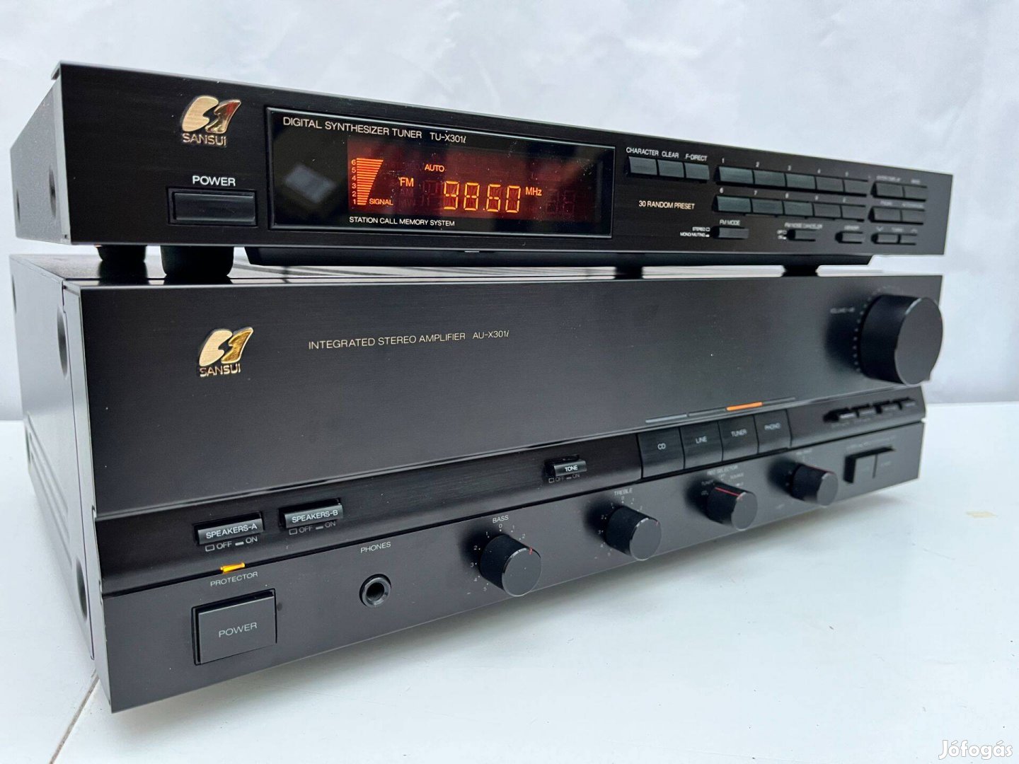 Sansui AU-X301i erősítő TU-X301i tuner rádió hifi