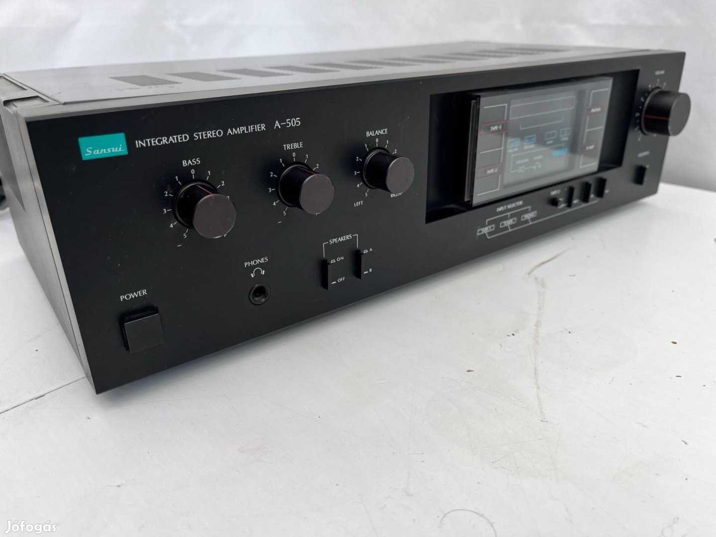 Sansui A-505 erösitö szervizelve