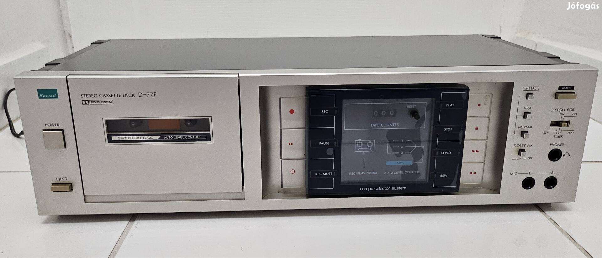 Sansui D-77F Kazettás Deck 