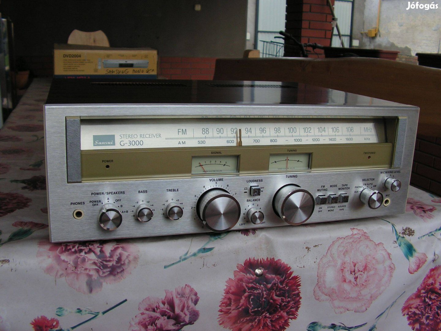 Sansui G 3000 japán sztereó rádiós - erősítő, receiver