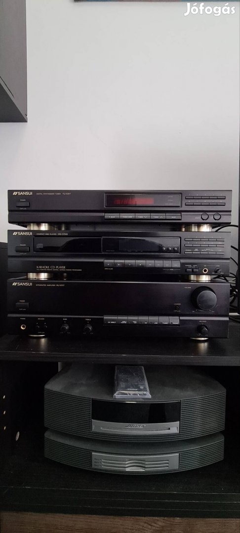 Sansui Hifi torony + hangfalak