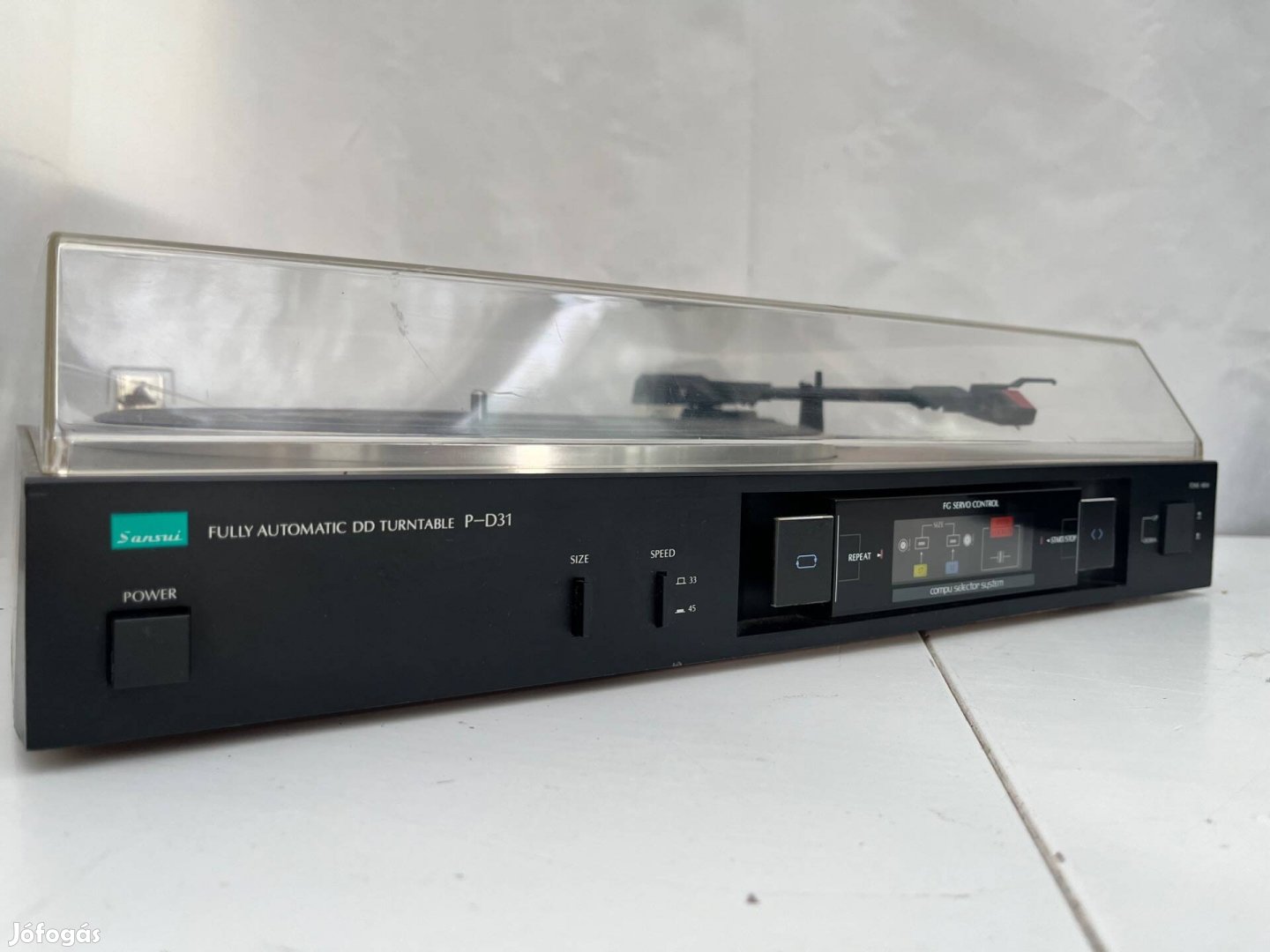 Sansui P-D31 lemezjátszó szervizelve