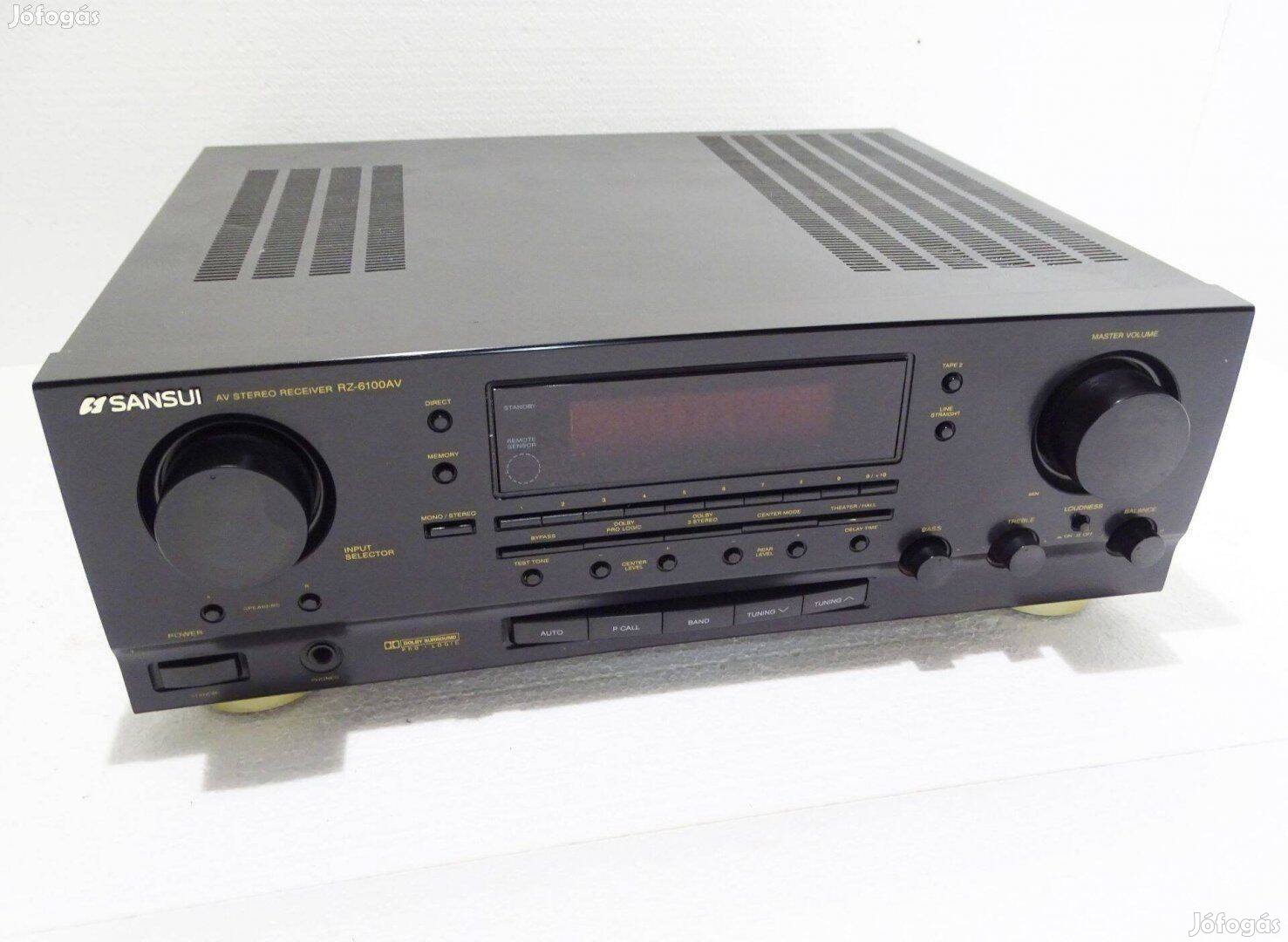 Sansui RZ-6100AV sztereó erősítő házimozi erősítő fekete