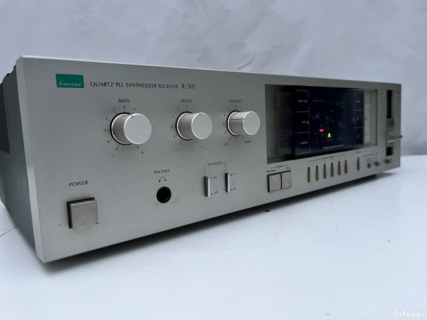 Sansui R-505 R 505 rádiós erösítö müködik