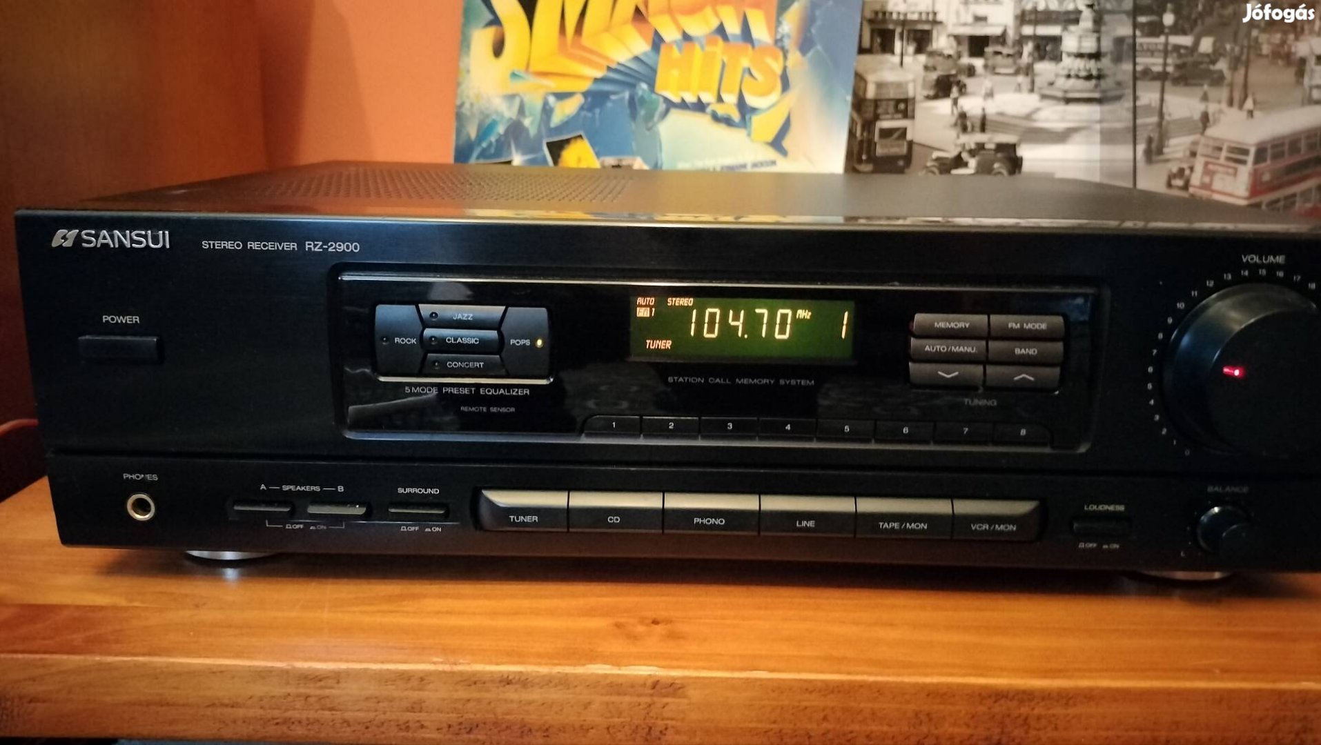 Sansui Stereo rádiós erősítő 