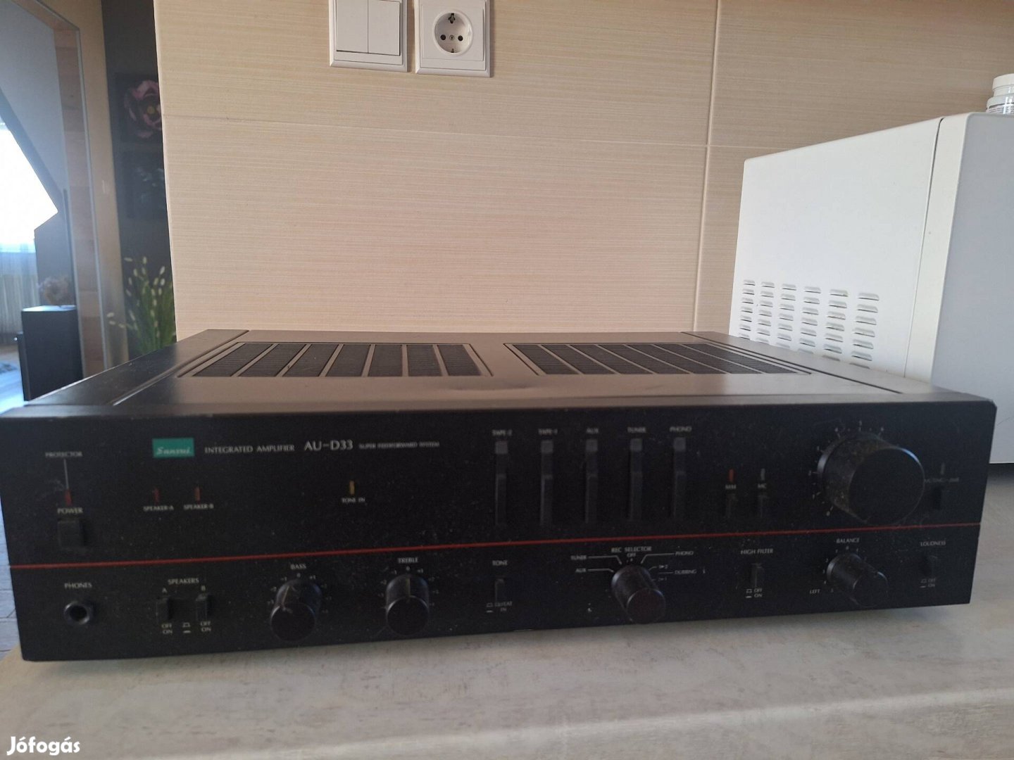 Sansui au d 33 erősítő hibás!