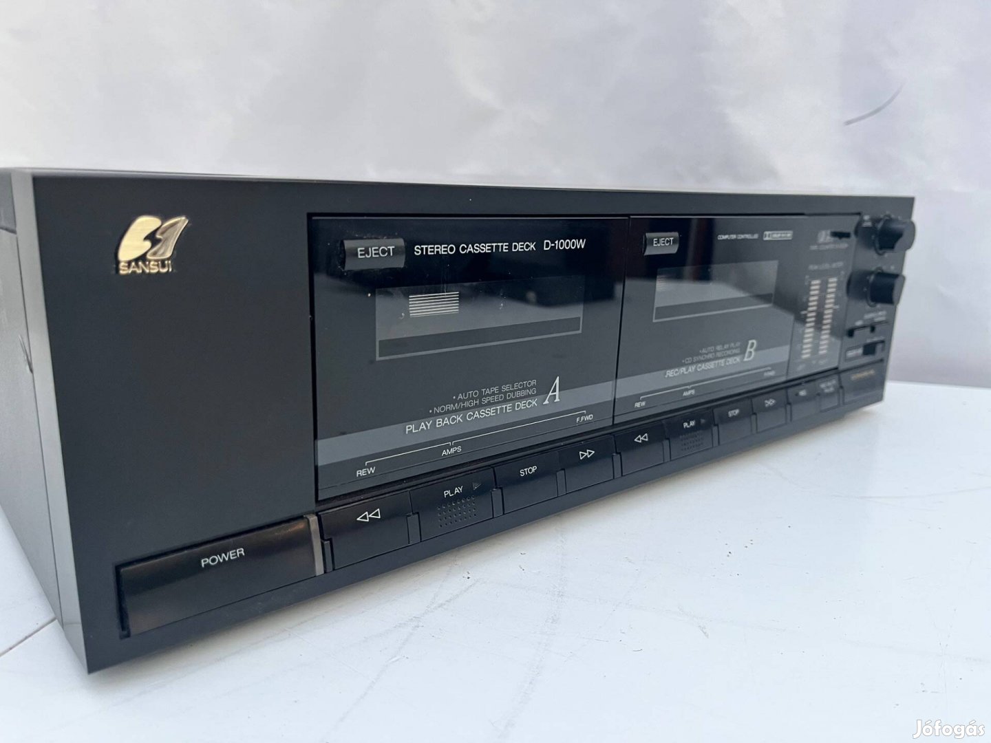 Sansui deck magnó D1000W D-1000W müködik