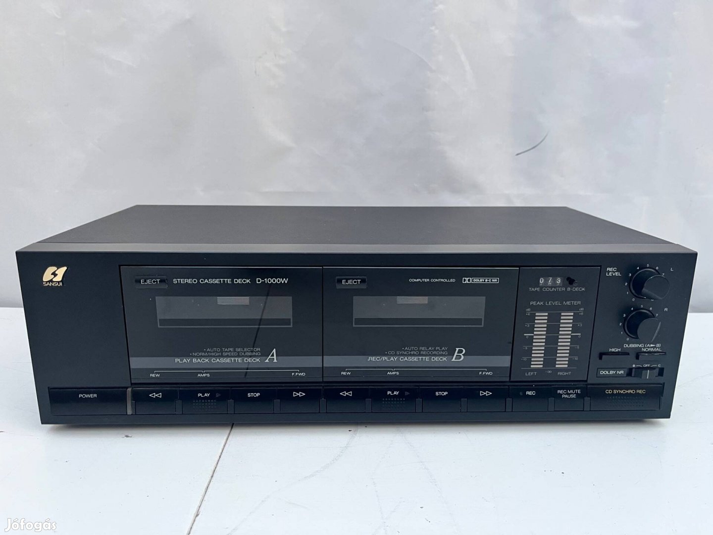 Sansui deck magnó D1000W müködik
