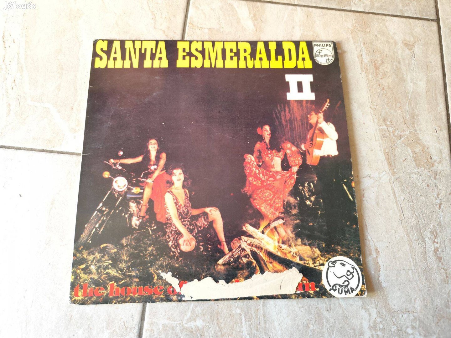 Santa Esmeralda - bakelit hanglemez