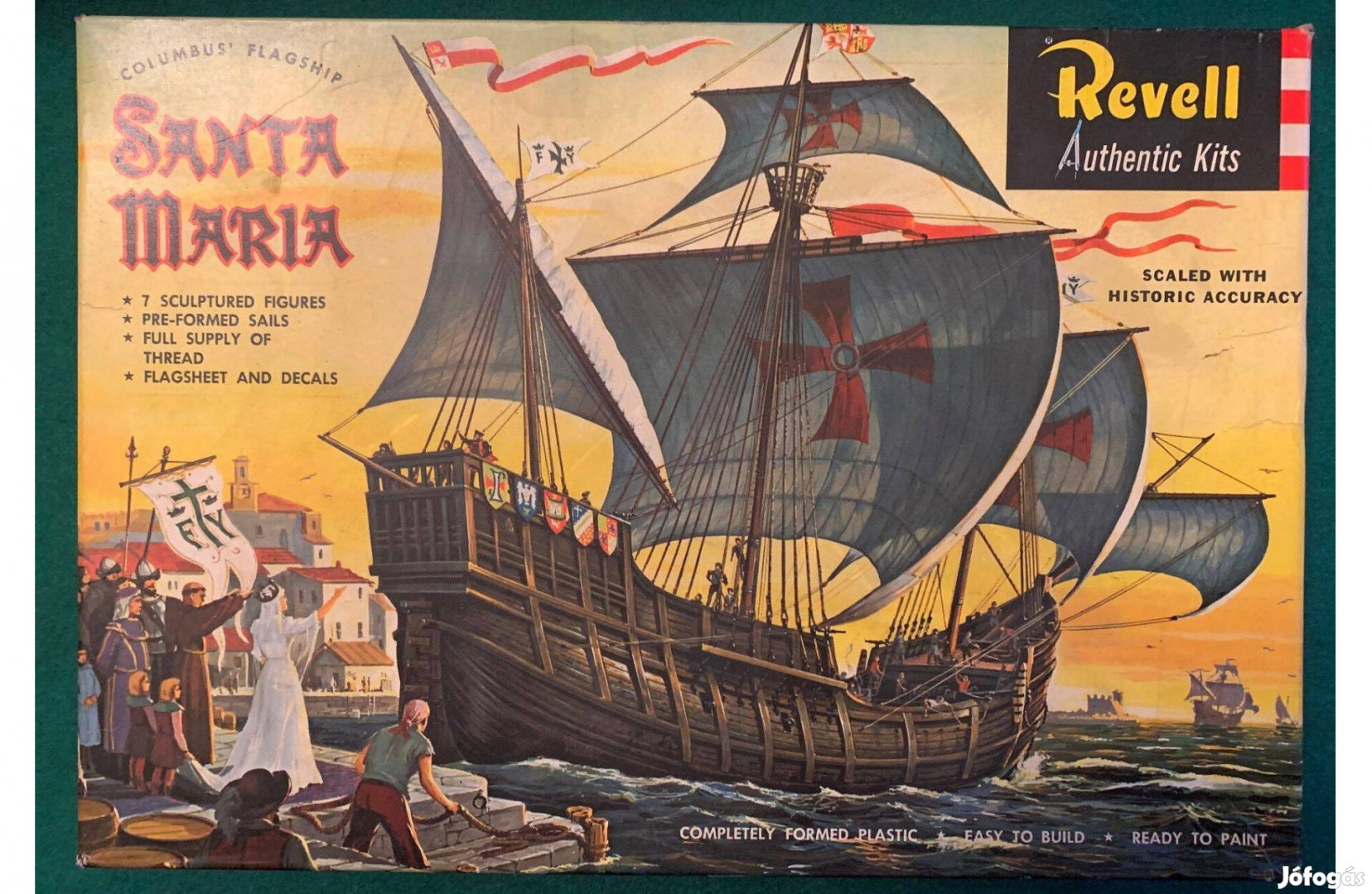 Santa Maria Revell makett doboza