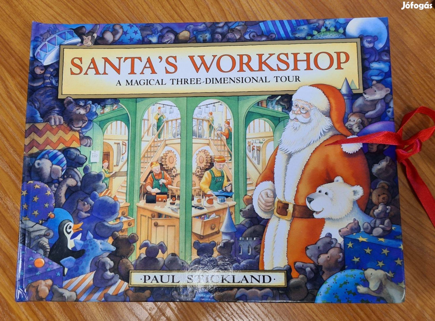 Santa's Workshop karácsonyi angol nyelvű könyv