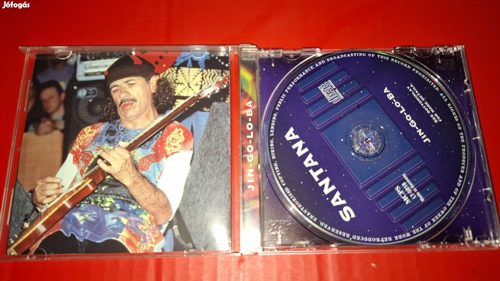 Santana Jin-Go-Lo-Ba Cd