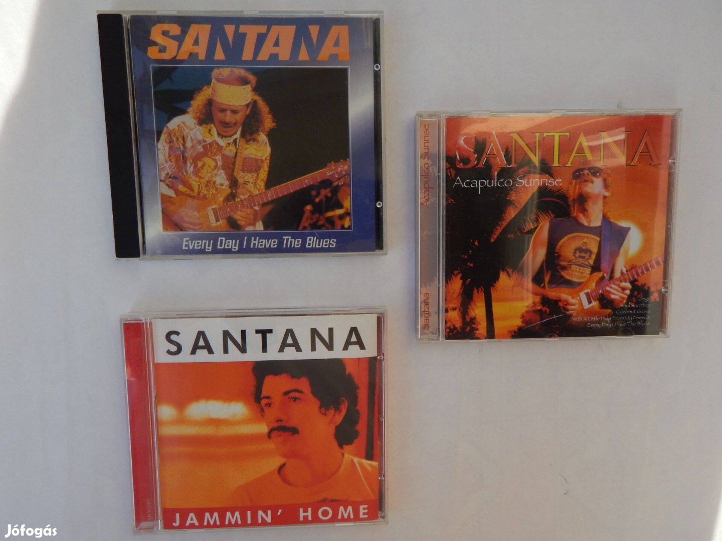 Santana Műsoros Audió CD-k 3-as Szettben Eredeti