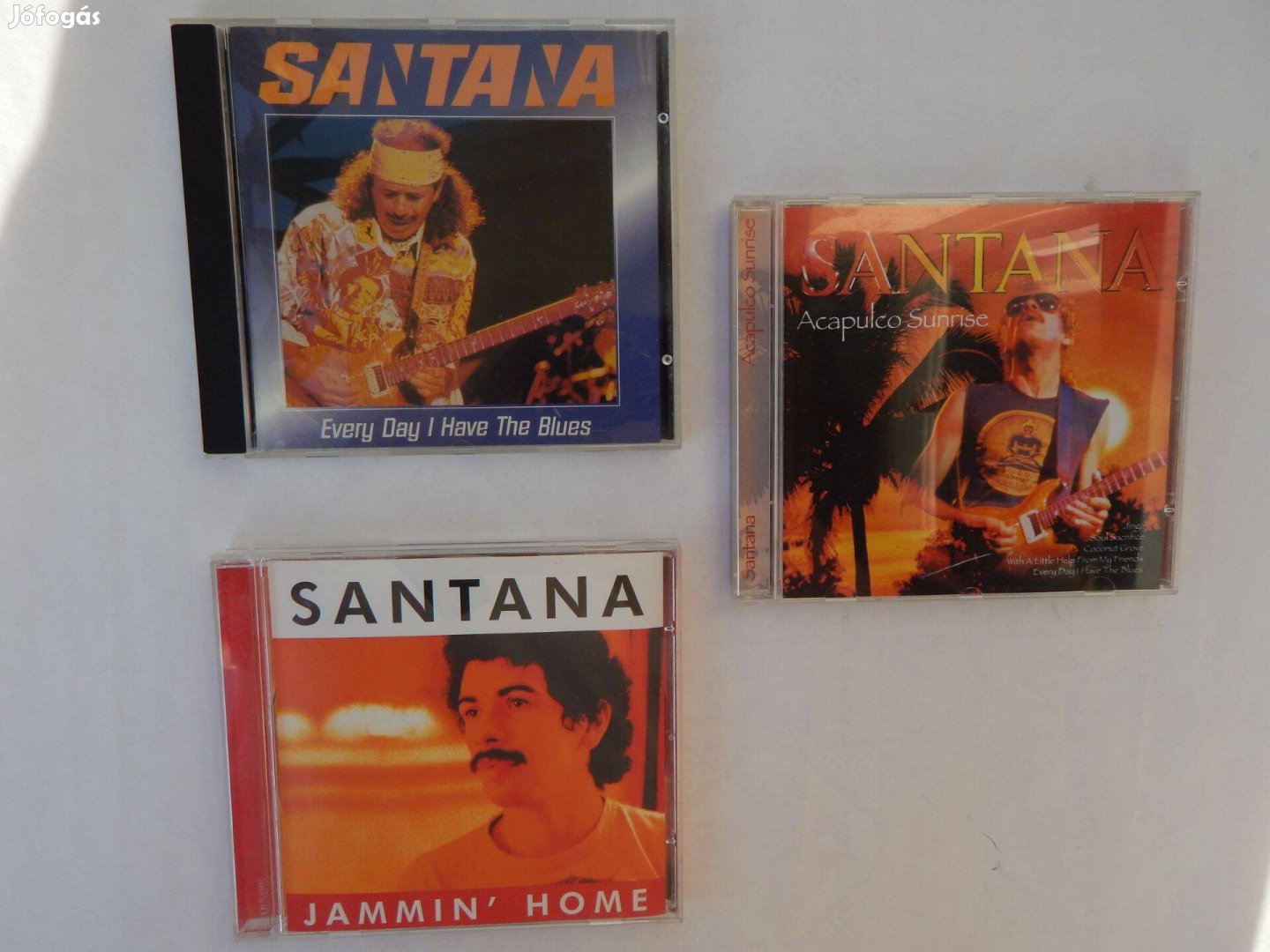 Santana Műsoros Audió CD-k 3-as Szettben Eredeti
