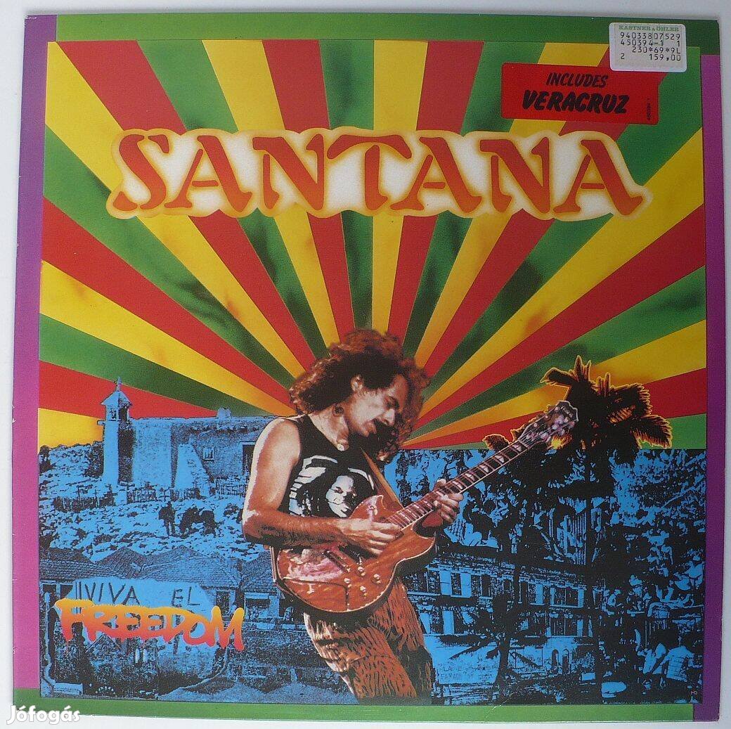 Santana: Freedom (holland nyomású LP)