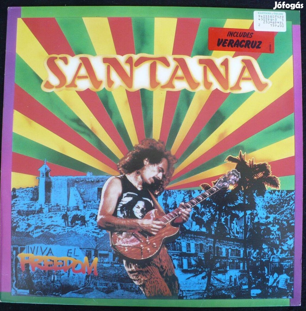 Santana: Freedom (holland nyomású LP)