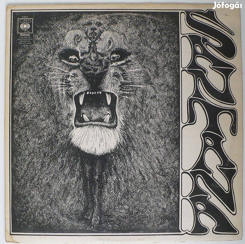 Santana: Santana (angol nyomású LP, az előadóművész első lemeze, 1969)