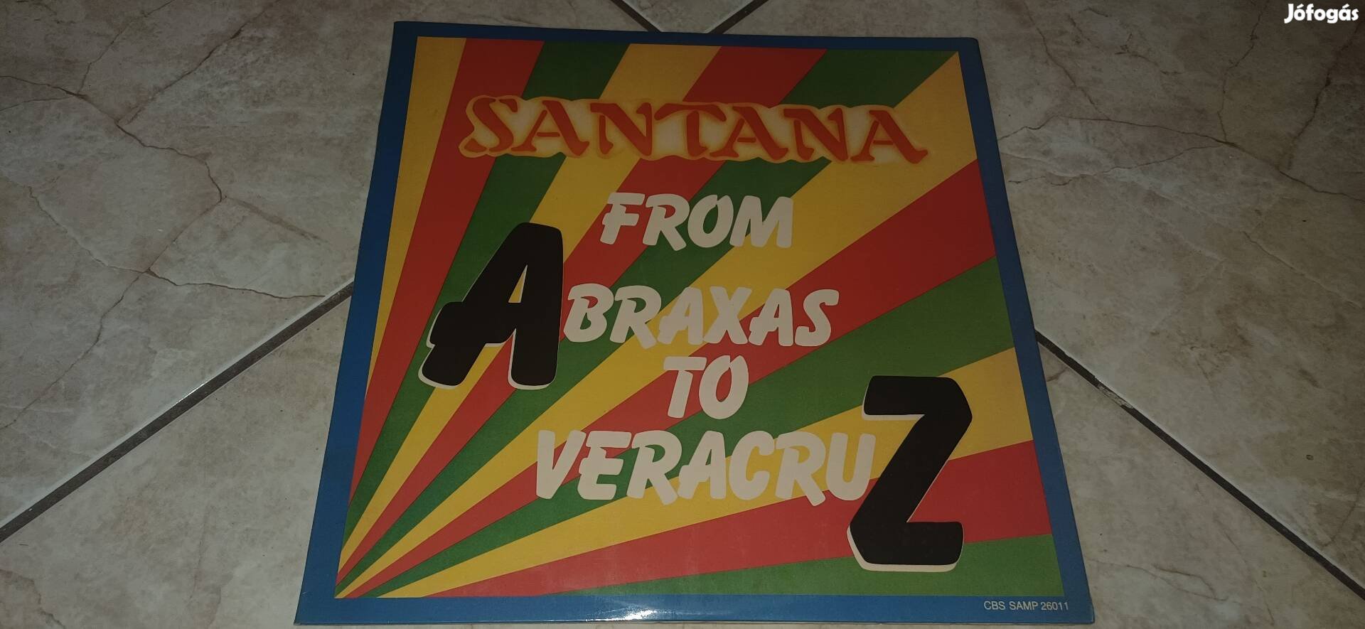 Santana bakelit hanglemez
