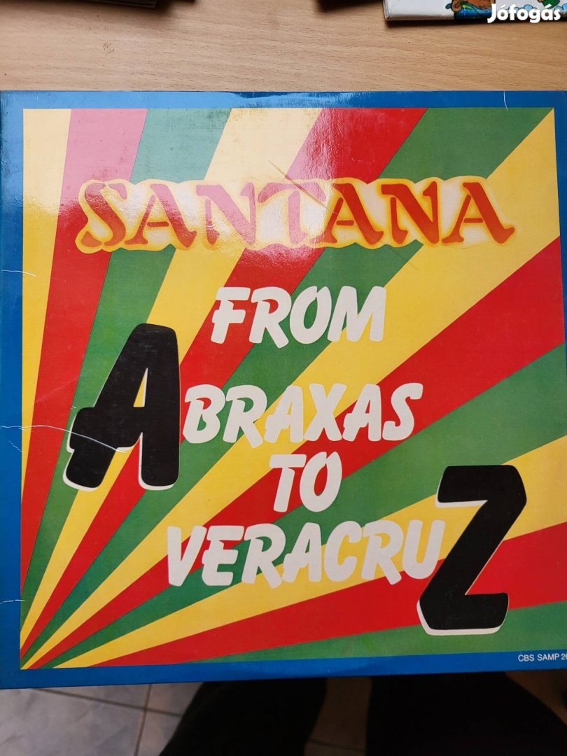Santana bakelit lemez Abraxas to Veracruz