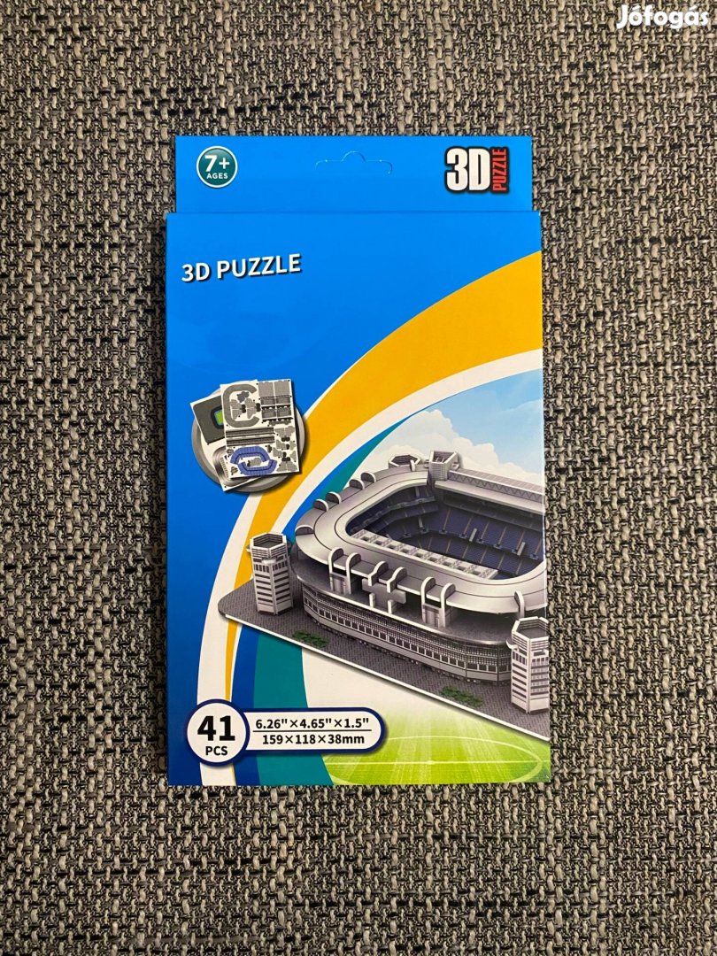 Santiago Bernabéu Stadion Real Madrid 3D Puzzle