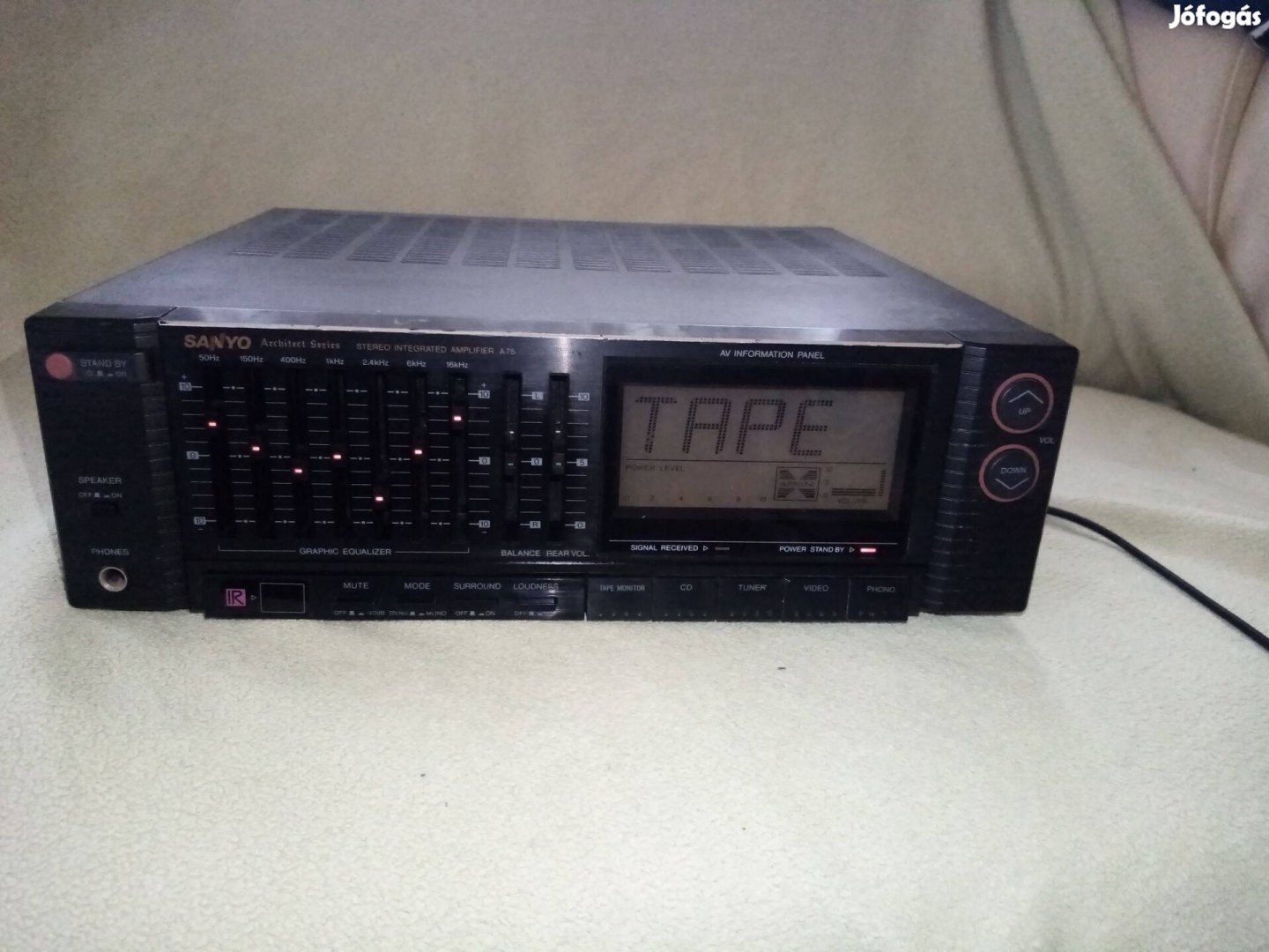 Sanyo A75 Equalizer