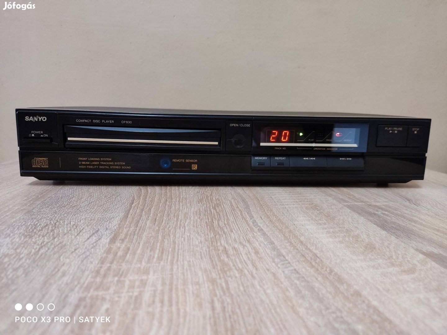 Sanyo CD-830  hifi cd lejátszó deck