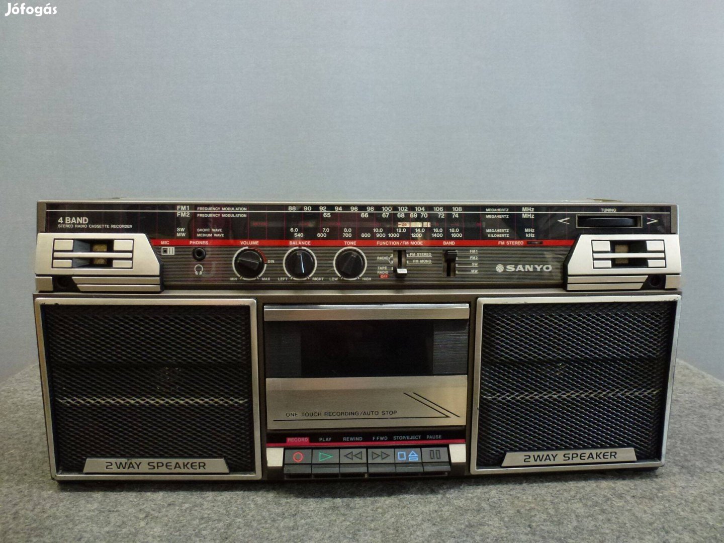 Sanyo M 9704 M rádiós magnó