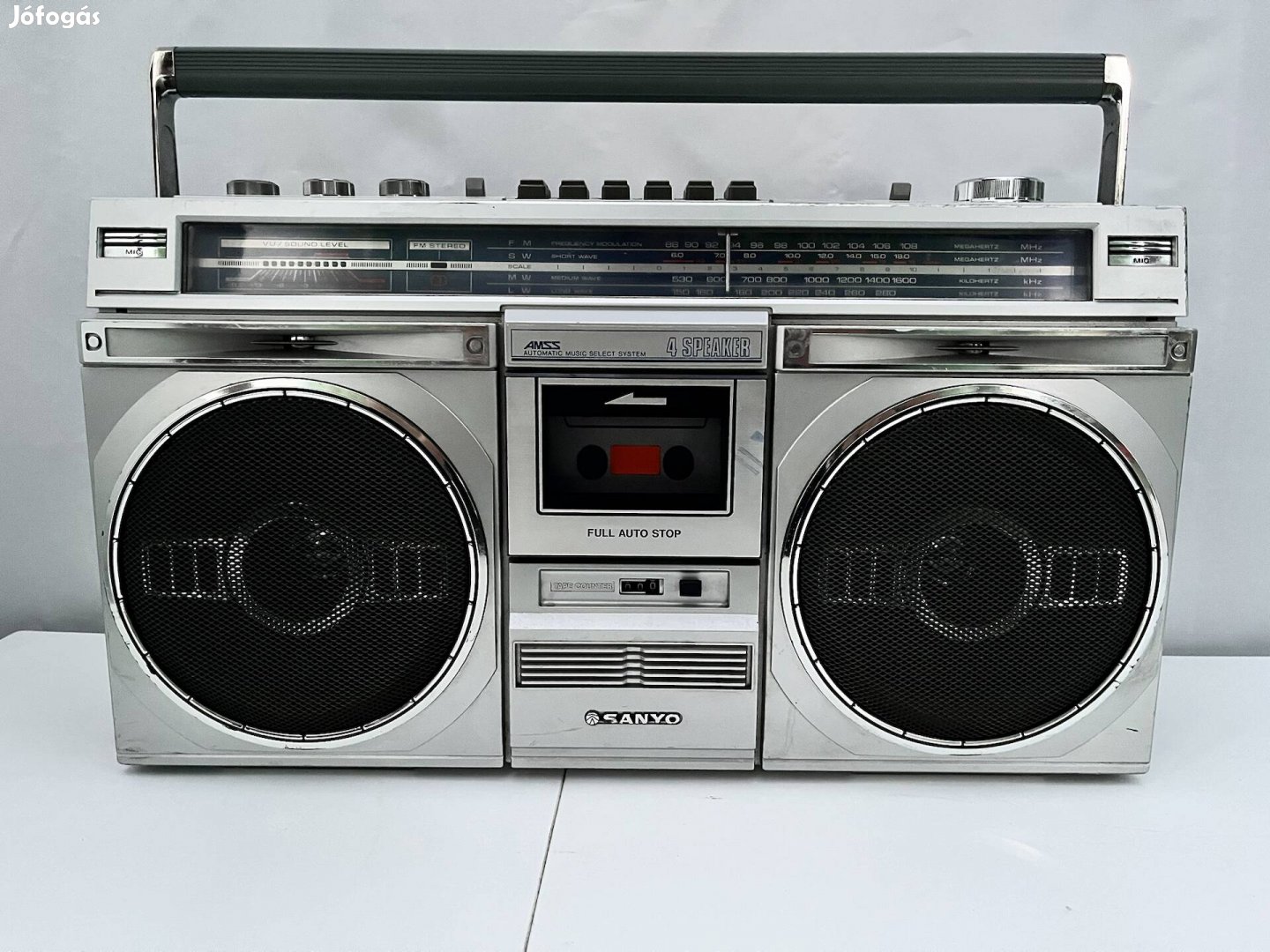 Sanyo M 9935LU boombox retro rádiós magnó 