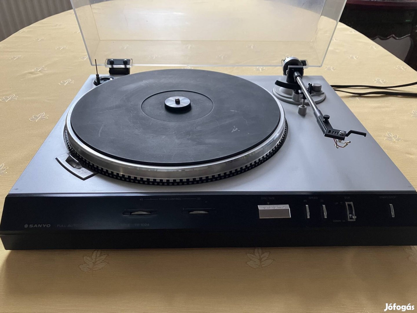 Sanyo TP 1024 lemezjátszó Benedeknek