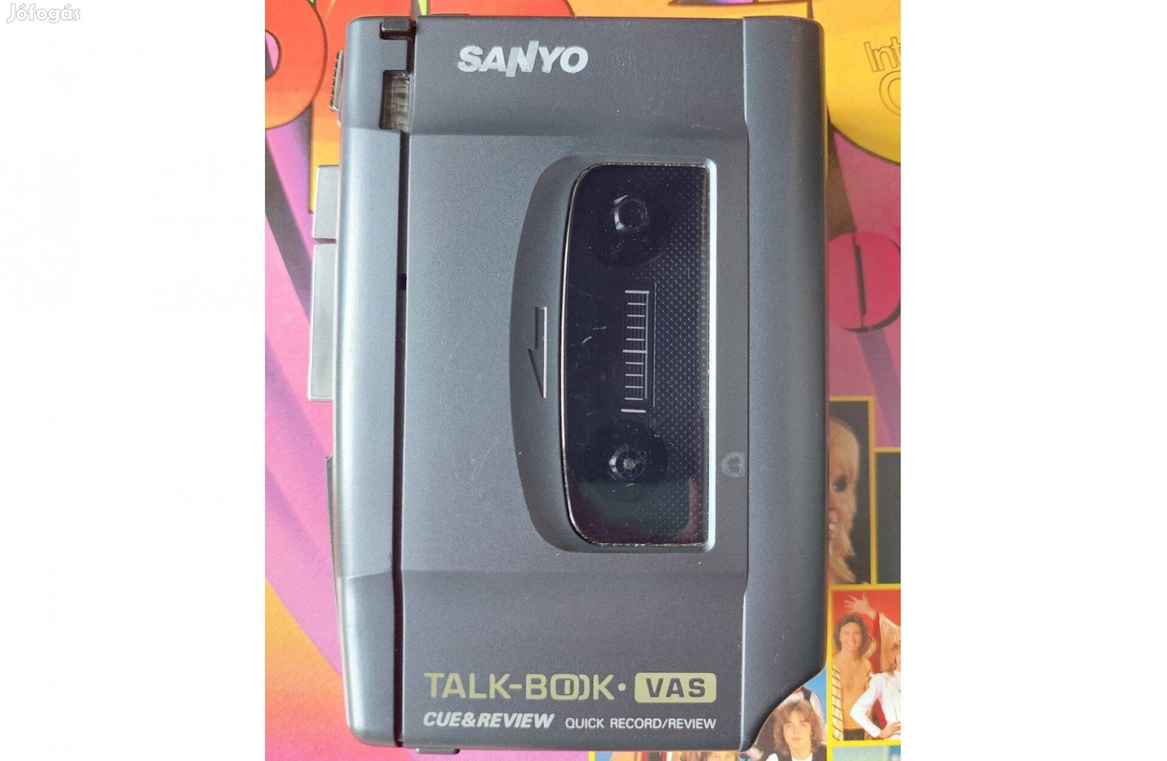 Sanyo TRC-800C Quick Record/Reviewdiktafon Walkman Kazettás MAGNÓ