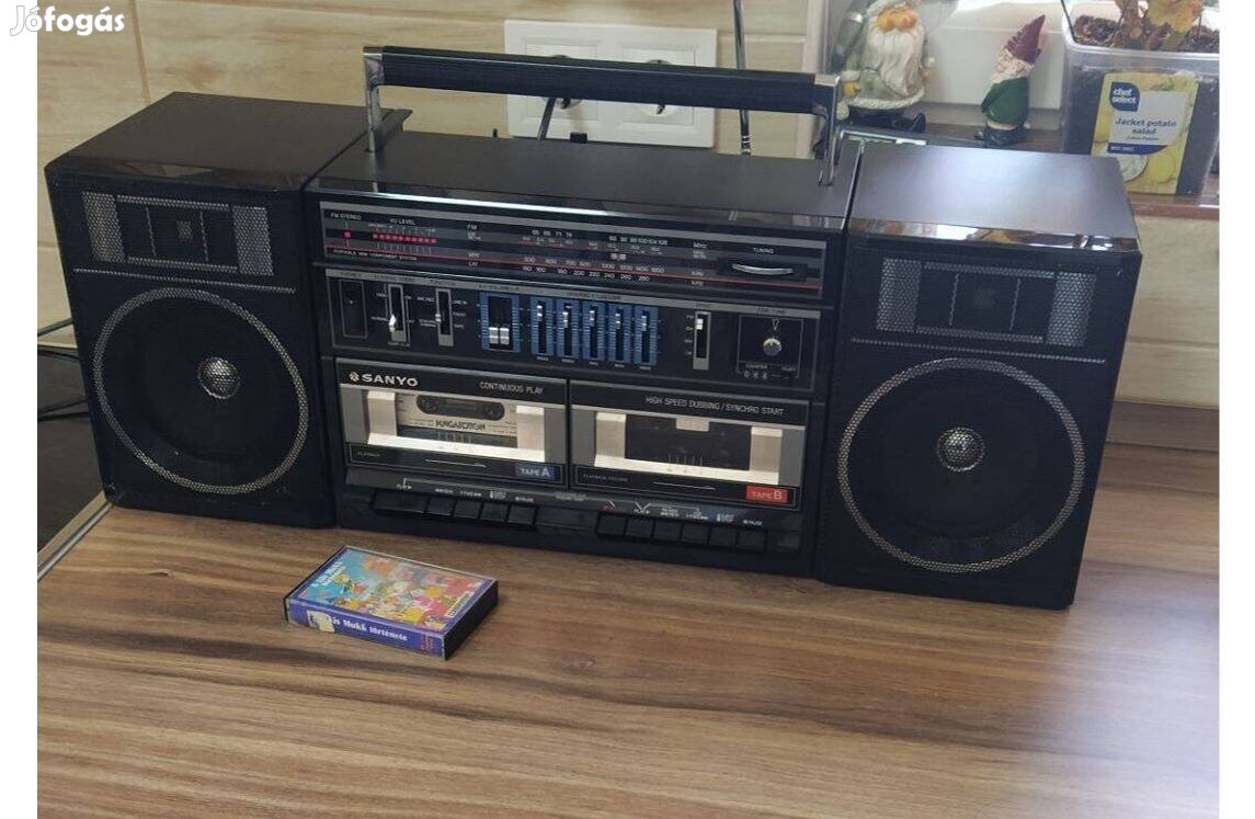 Sanyo c-35 boombox újszerű