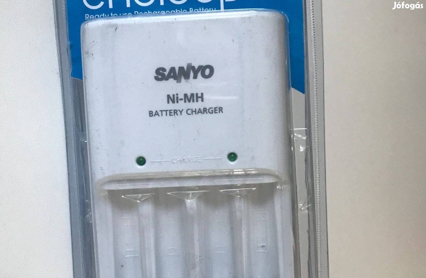 Sanyo fali akkumulátortöltő