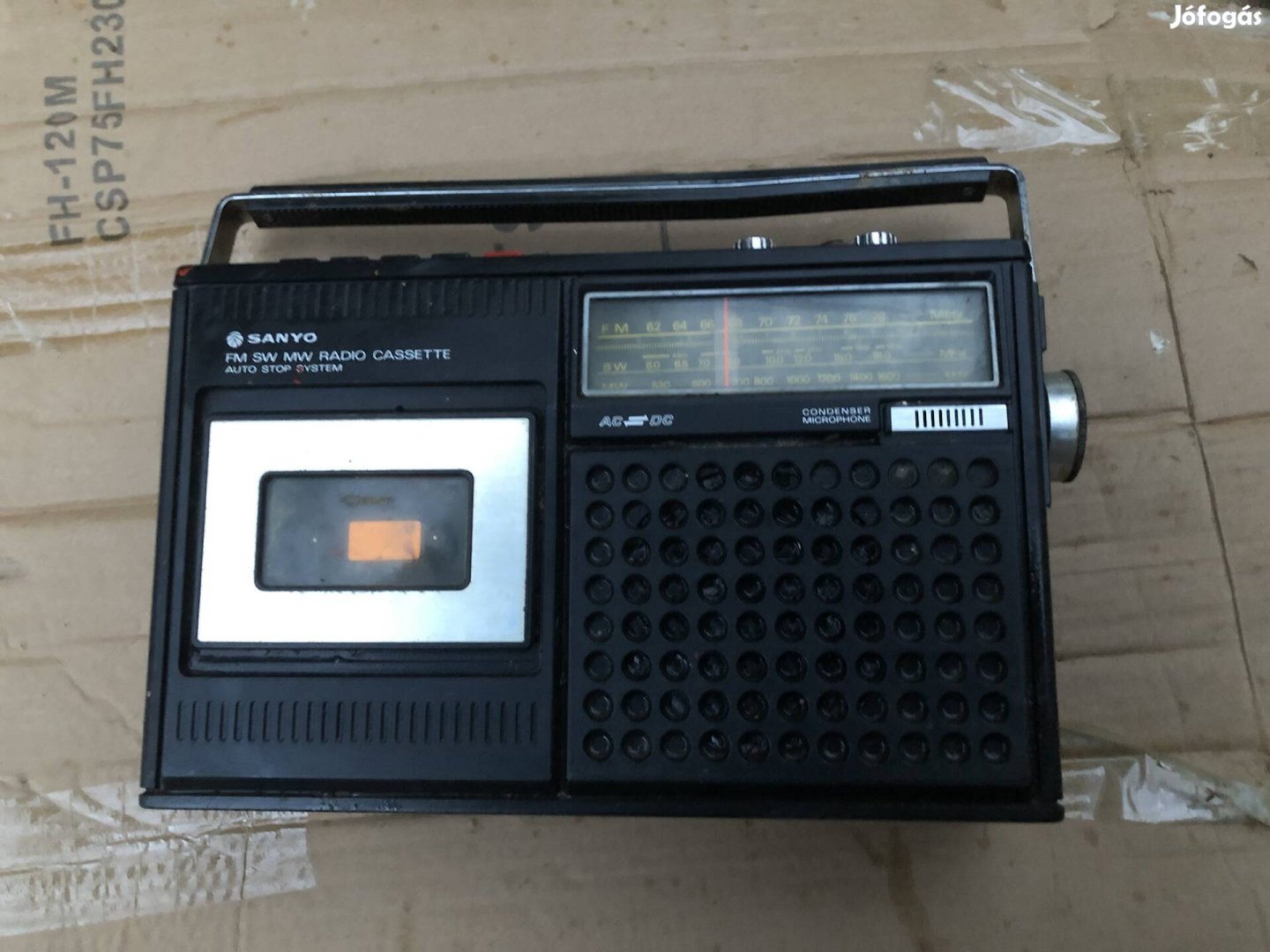 Sanyo rádiós magnó alkatrésznek 4500 Ft :Lenti
