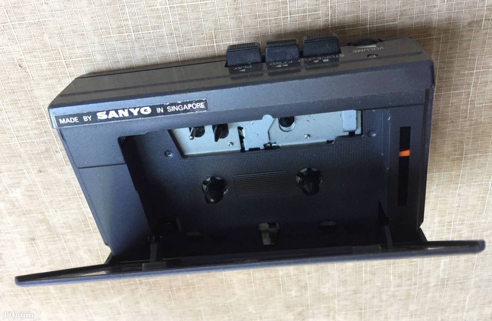 Sanyo retro stereo rádiós magnó walkman