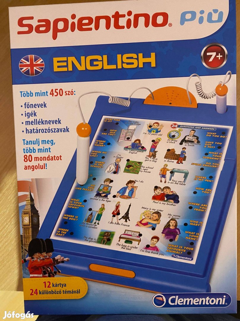 Sapientino English angolul tanuló / oktató és fejlesztő játék