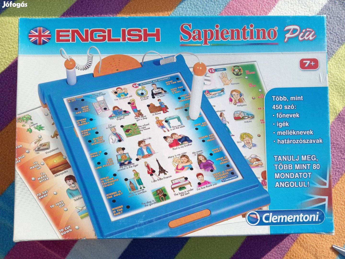 Sapientino English oktató játék 7+