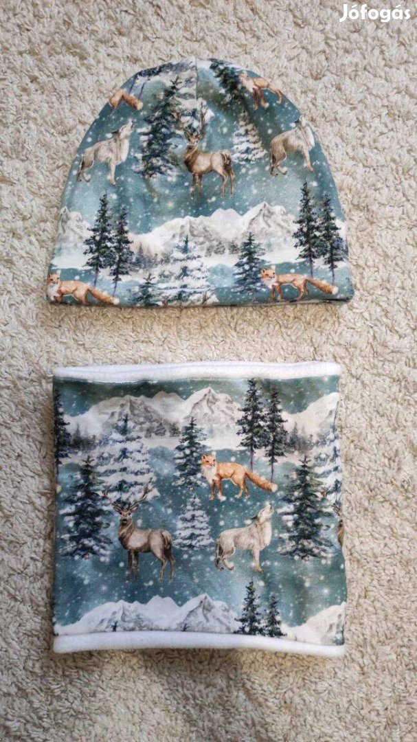 Sapka - sál szett, gyermek, 3-5 év