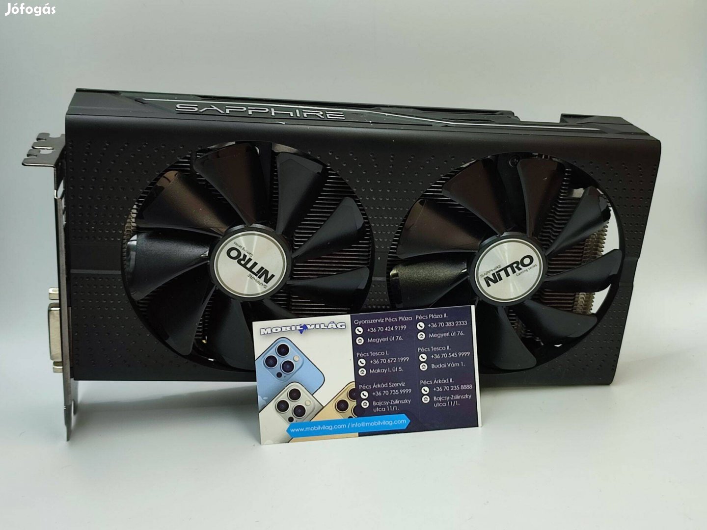 Sapphire Nitro RX 470 4GB Mining Garanciával