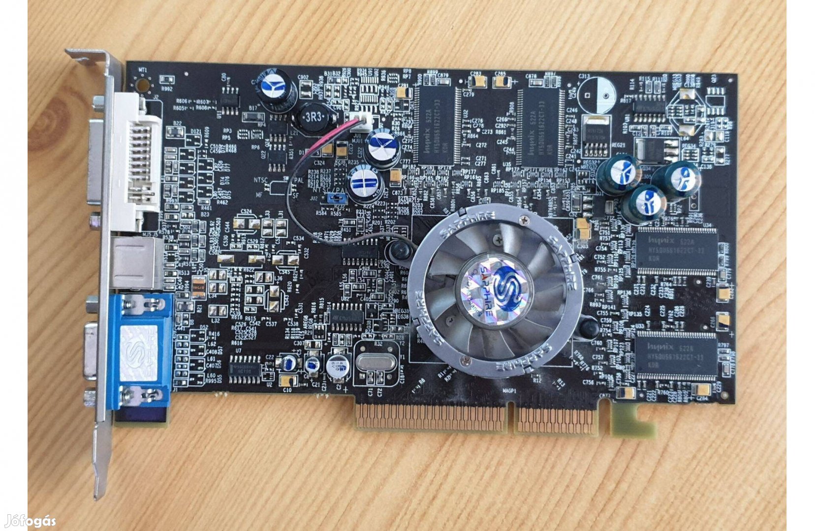 Sapphire Radeon 9600 Pro 256MB AGP videókártya