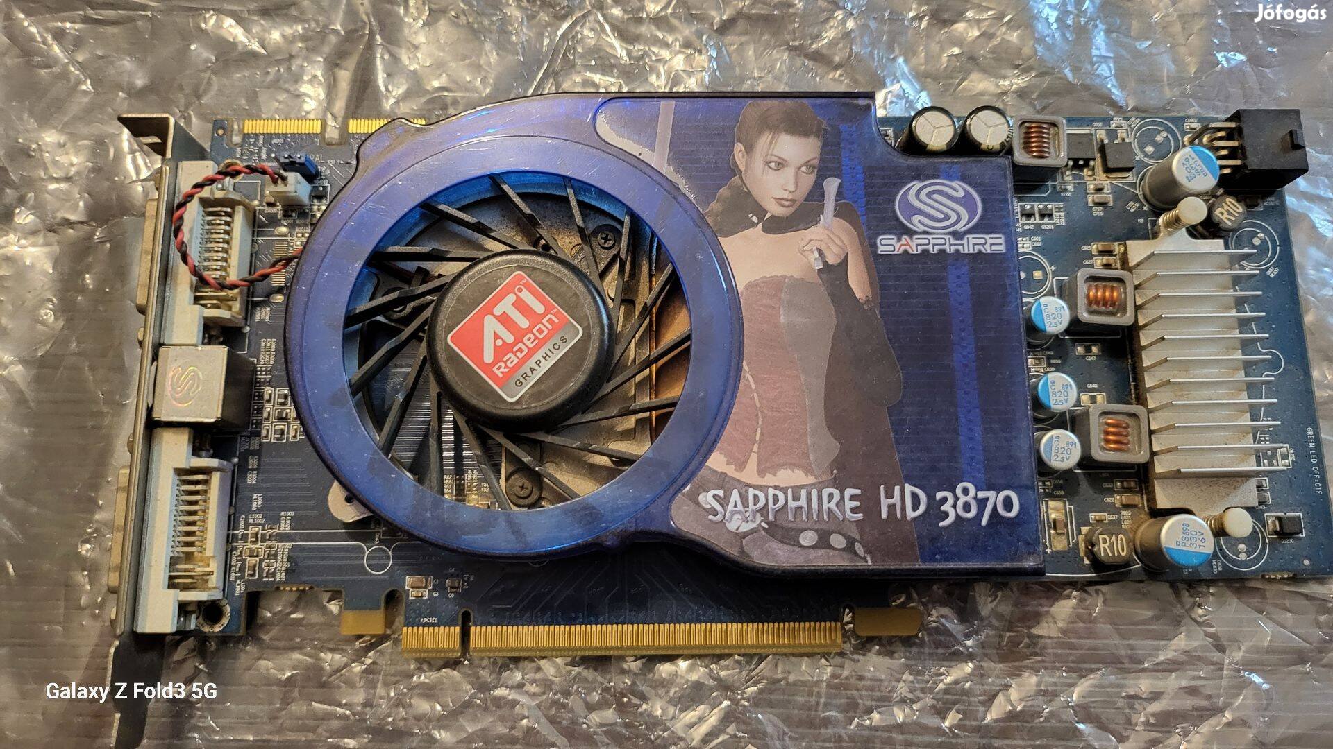 Sapphire Radeon HD 3870 512MB/256 bit Gddr4PCI-E