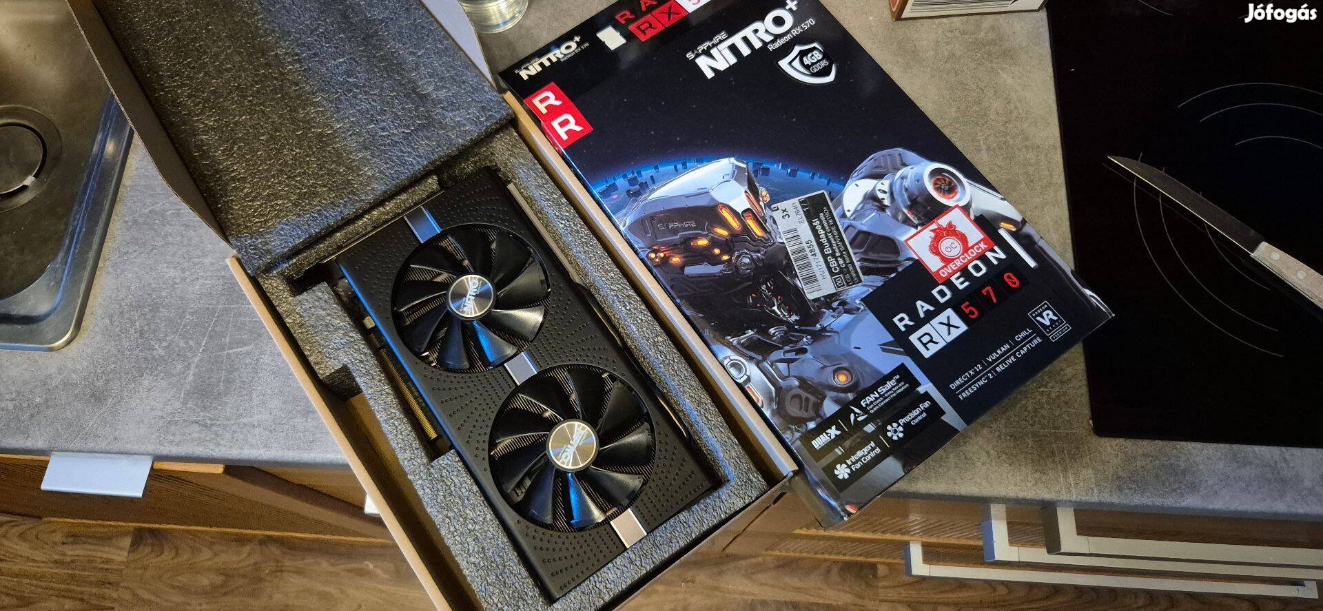 Sapphire Radeon RX 570 NITRO+ 4GB Gddr5 256bit