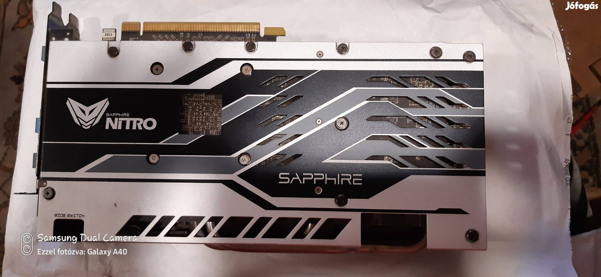 Sapphire Radeon RX 580 NITRO+ 4GB OC Gddr5 256bit