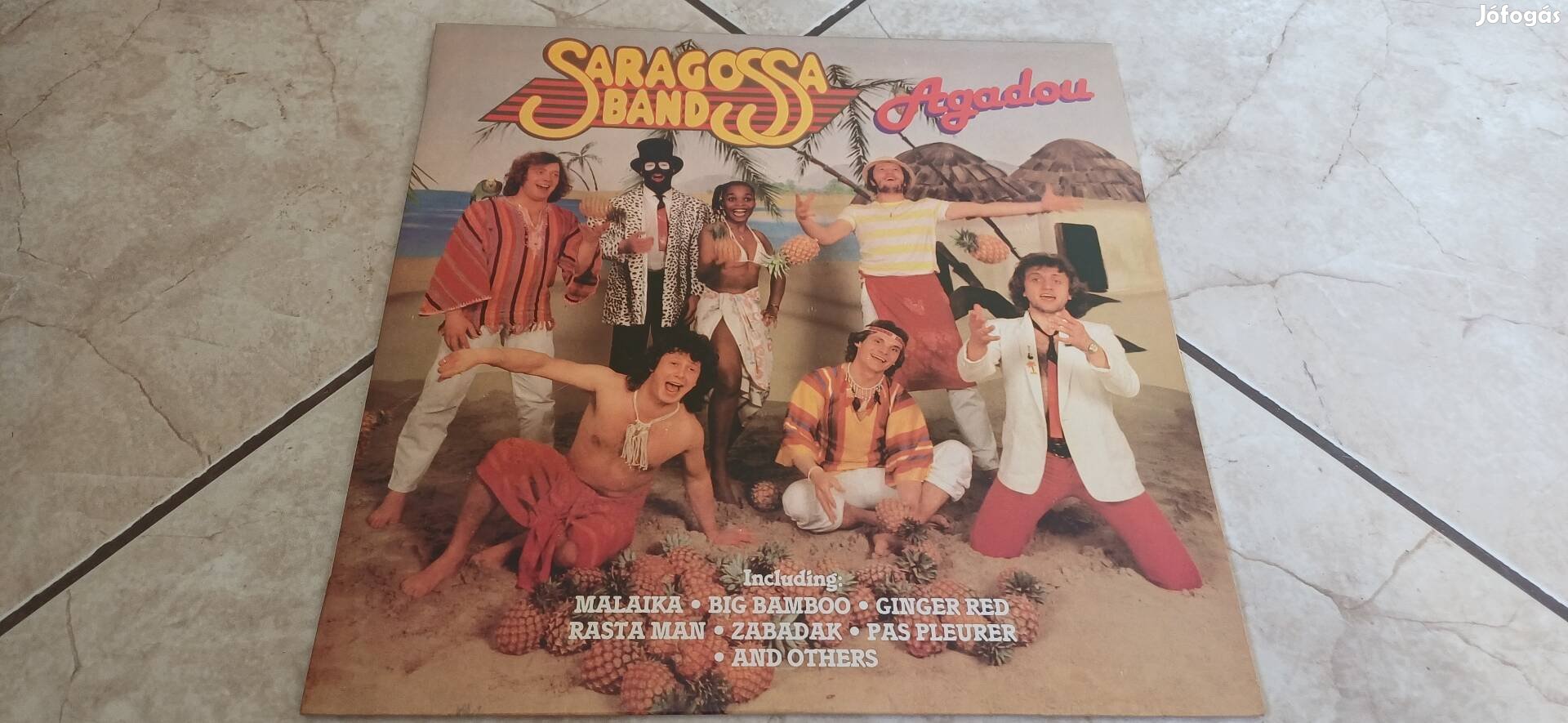 Saragossa Band bakelit hanglemez