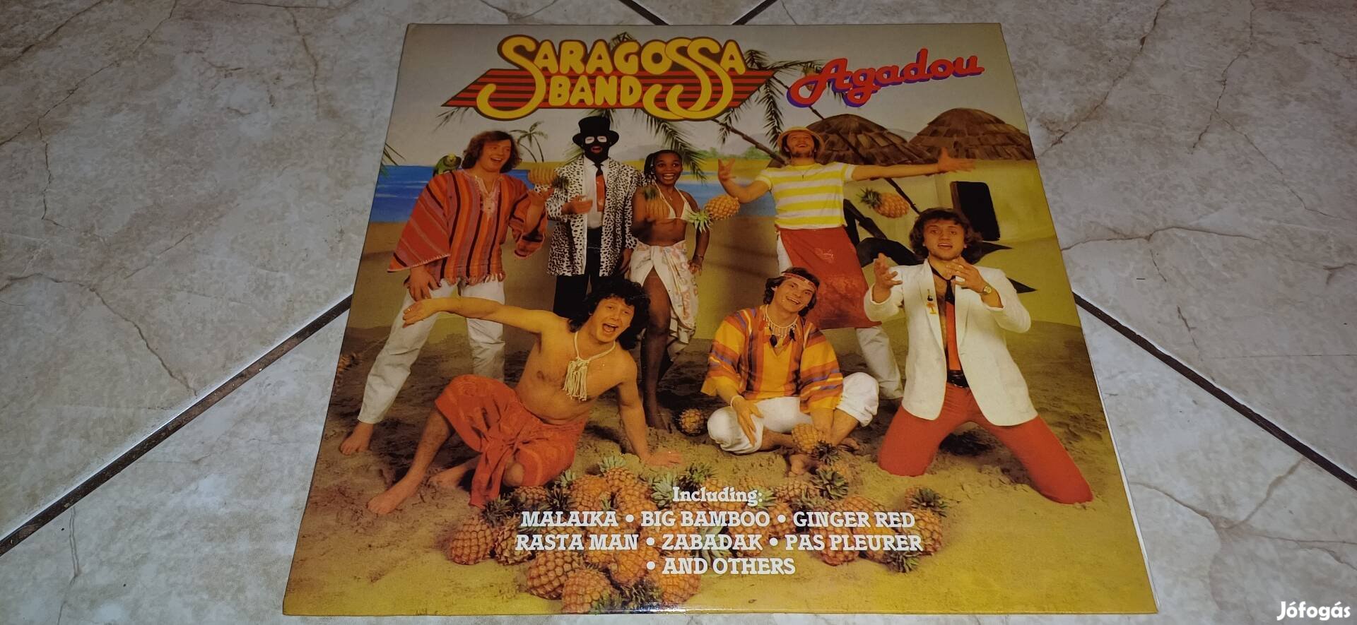 Saragossa band bakelit lemez