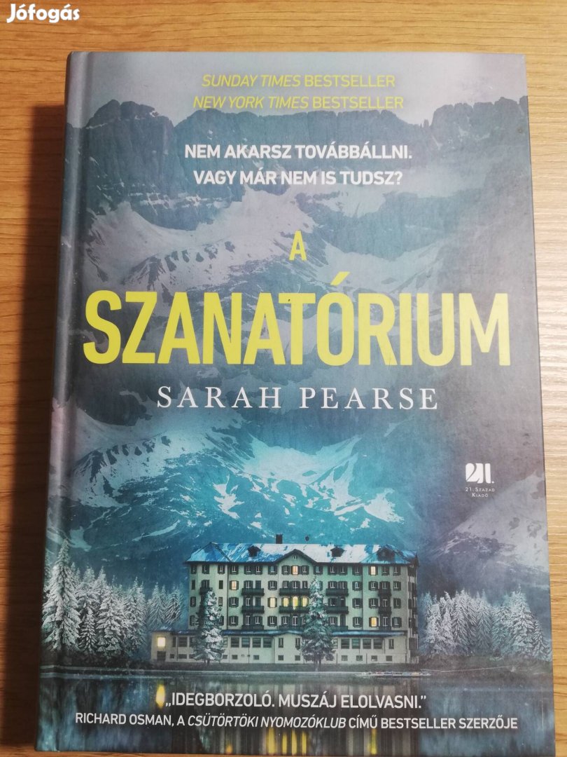 Sarah Pearse : A szanatórium 