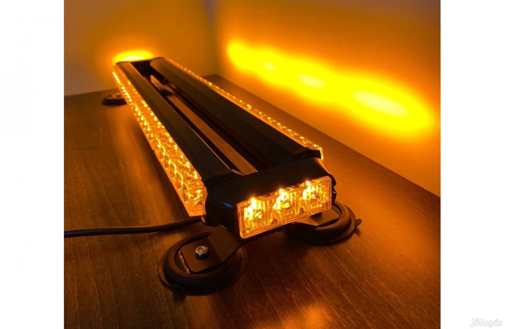 Sárga LED villogó fényhíd
