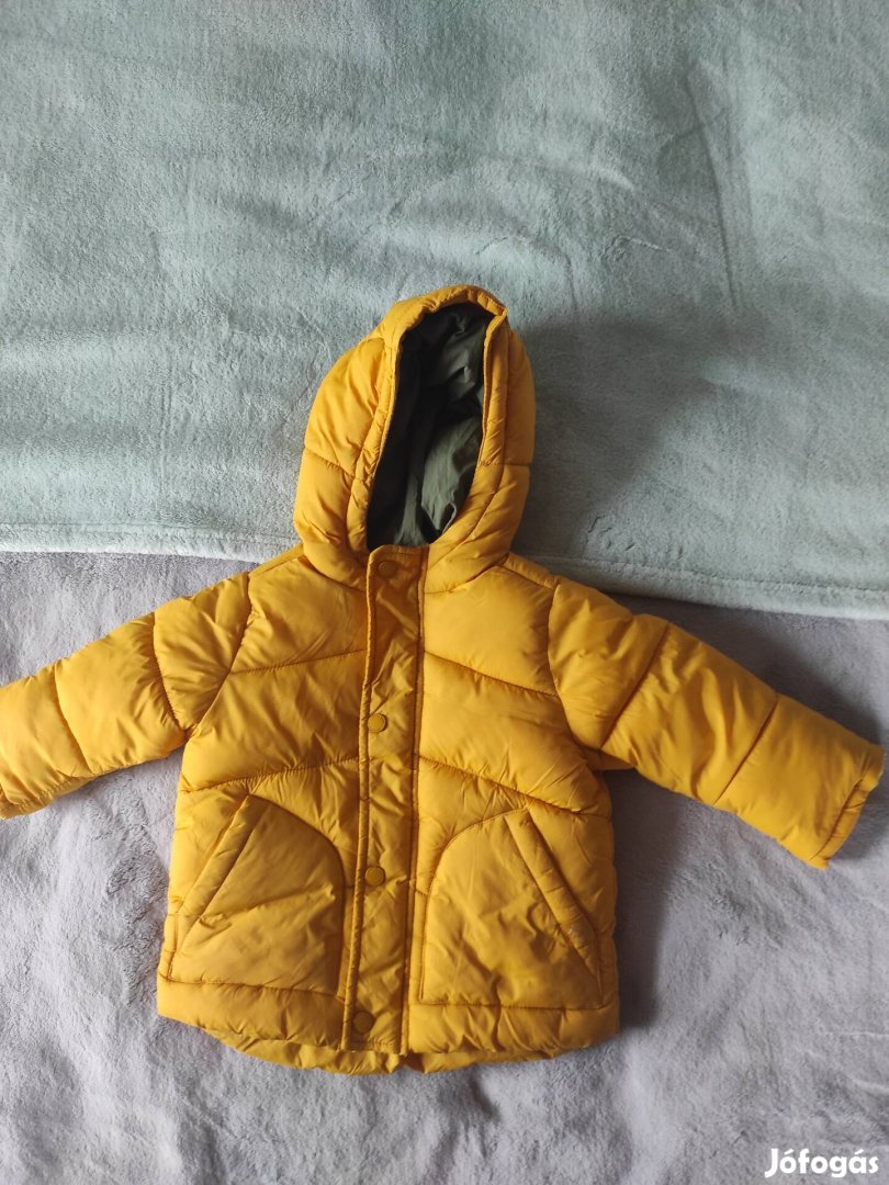 Sárga Zara Baby kabát (86)