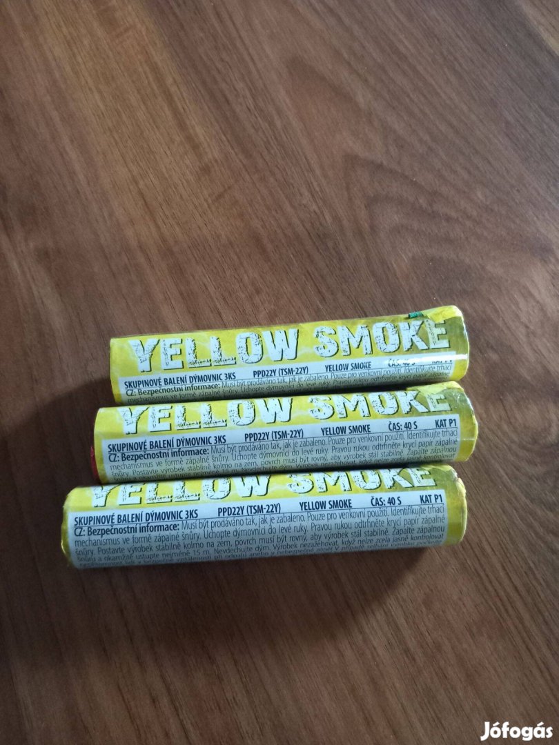 Sárga füstbomba
